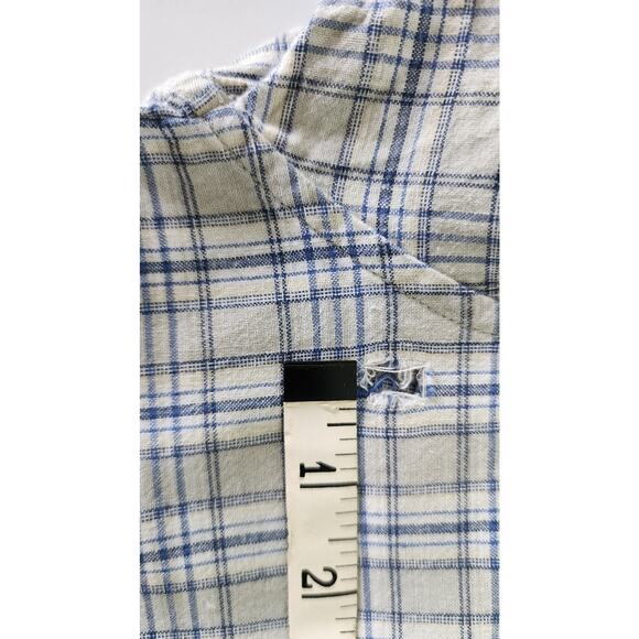 Columbia VTG Multicolor Plaid Cotton Button Up Long Sleeve Collared Shirt W Med - Picture 8 of 10